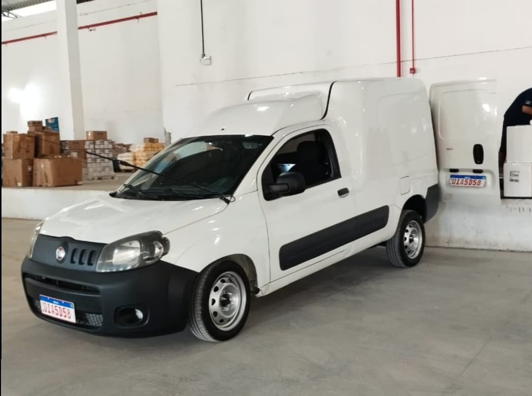Detalhe da carga transportada