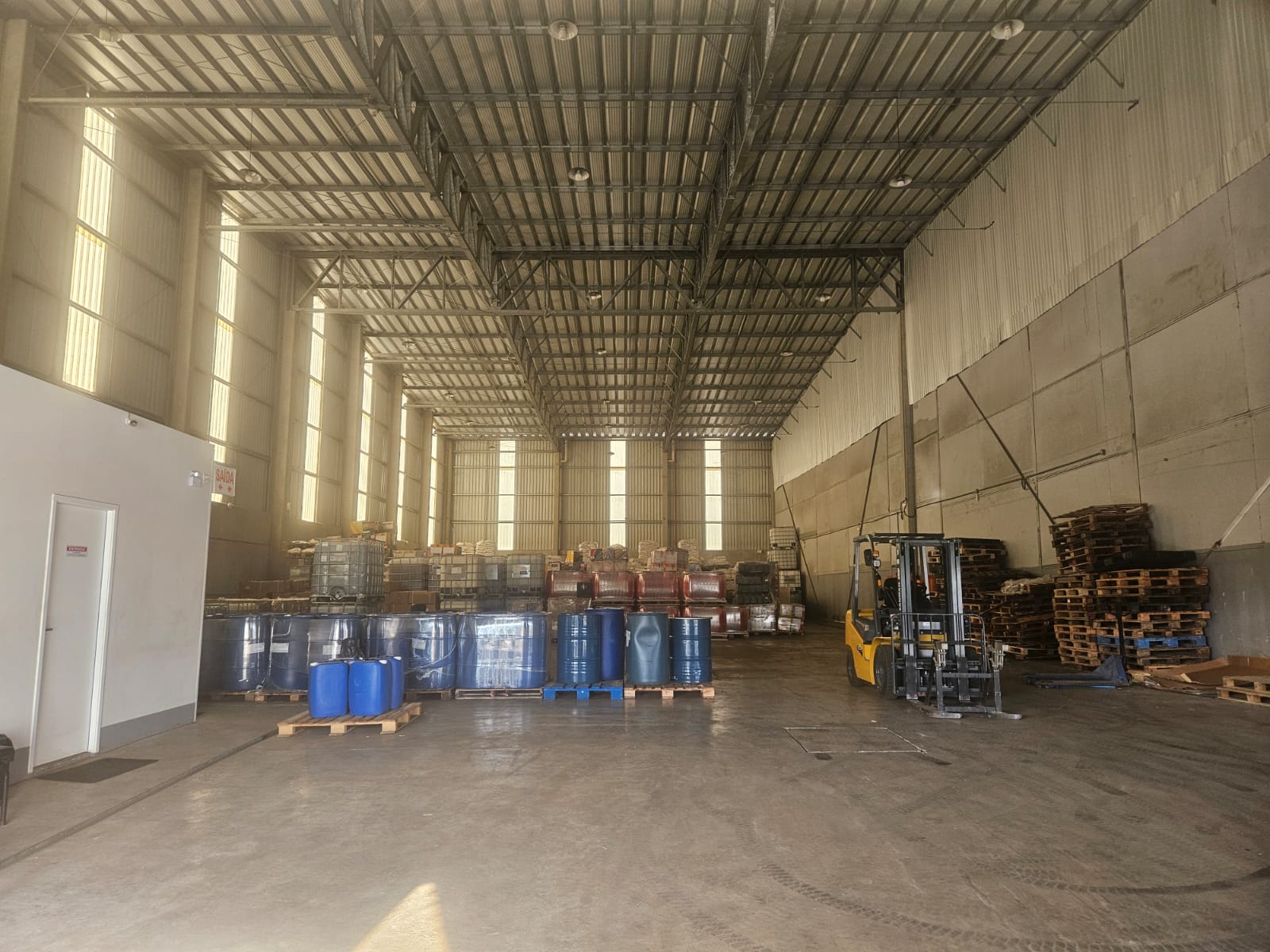 Operação portuária e containers